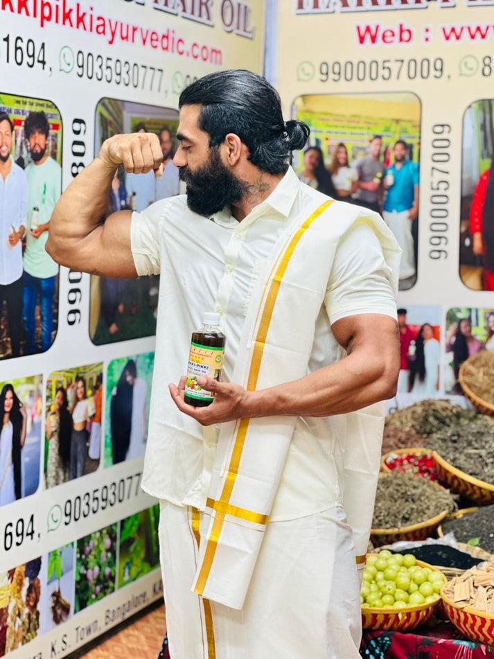 KARNATAKA HAKKI PIKKI NEELAMBARI HERBAL HAIR OIL